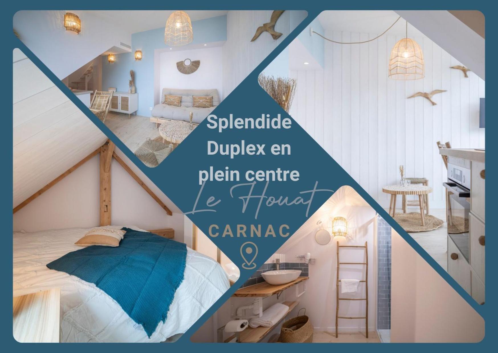 Appart'Hotel & Spa "Les Voiles" Le Houat Carnac Eksteriør bilde
